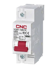 Автоматический выключатель CNC YCB1-125 1Р 100А 6кА D (Б00029339)