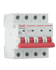Модульный автоматический выключатель CNC YCB9-80DM 3Р 4А 6кА B 750В DC (Б00038136)