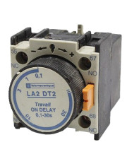 Блок контакт выдержки времени CNC LA2-DT2 NO+NC 0,1 сек-30 сек задержка на влючение (000000909)