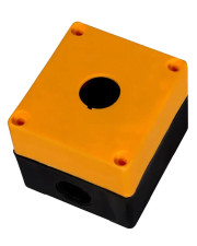 Корпус кнопочного поста CNC LAY5-1 1 место IP10 желтый (Б00030660)