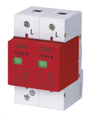 Обмежувач імпульсної перенапруги CNC YCS6-В 2Р 1P+N 385В (Б00031779)