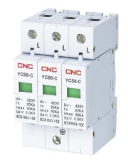 Ограничитель импульсного перенапряжения CNC YCS6-С 3Р 385В (Б00031814)