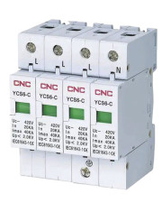 Ограничитель импульсного перенапряжения CNC YCS6-С 4Р 3P+N 385В (Б00031813)