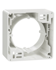 Установочная коробка наружного монтажа Schneider Electric Sedna Design белая SDD111901