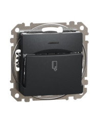 Картковий вимикач Schneider Electric Sedna Design & Elements чорний SDD114121
