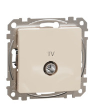 Кінцева TV-розетка 4 дБ Schneider Electric Sedna Design & Elements бежева SDD112471