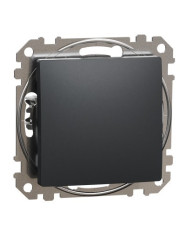 Кнопочный переключатель Schneider Electric Sedna Design & Elements черный SDD114116