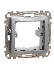 Рамка-адаптер для изделий 45х45мм Schneider Electric Sedna Design & Elements для Unica New алюминий SDD113905