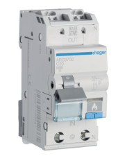 Автоматический выключатель Hager ARC970D с дуговой защитой AFDD 6кА C 20A 1P+N