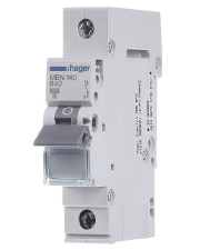 Автоматический выключатель Hager MBN140 6кА B 40A 1P