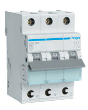 Автоматичний вимикач Hager MBS363 QC 6кА B 63A 3P
