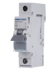 Автоматический выключатель Hager MCN102 6кА C 2A 1P