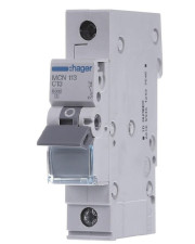 Автоматичний вимикач Hager MCN113 6кА C 13A 1P