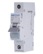 Автоматический выключатель Hager MCN120 6кА C 20A 1P