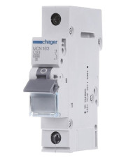 Автоматичний вимикач Hager MCN163 6кА C 63A 1P