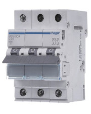 Автоматичний вимикач Hager MCN300 6кА C 0.5A 3P