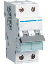 Автоматический выключатель Hager MCN500 6кА C 0.5A 1P+N