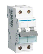 Автоматический выключатель Hager MCN506 6кА C 6A 1P+N