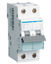 Автоматический выключатель Hager MCN550 6кА C 50A 1P+N
