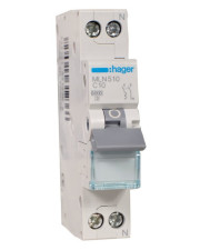 Автоматический выключатель Hager MLN513 6кА C 13A 1P+N