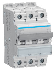 Автоматический выключатель Hager NSN350 15кА D 50A 3P