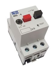 Автомат защиты двигателя Sez MIS 25-4 (2,5-4А) c тепловым и электромагнитным расцепителем