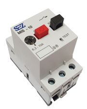 Автомат захисту двигуна Sez MIS25-10 (6,3-10А) з тепловим та електромагнітним розчіплювачем
