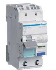 Диференційний автомат Hager ACS966D C 16A QC 1P+N 6кА 10мА A