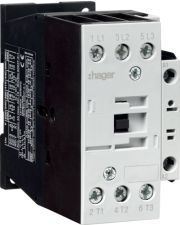 Корпусный контактор Hager EV01810D 3P 18А 24В АС 1НВ AC-3