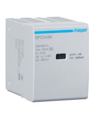 Вставной модуль Hager SPC043N T3 3P 264В 3кА 6кВ 1.4кВ