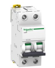 Автоматичний вимикач Schneider Electric iC60H A9F84202 2P 2A C