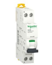 Автоматичний вимикач Schneider Electric Acti9 A9P54602 1P+N 2А C 6кА