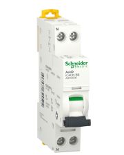 Автоматичний вимикач Schneider Electric Acti9 A9P44606 1P+N 6А B 6кА
