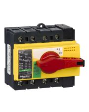 Рубильник Schneider Electric INTERPACT INS40 4P красный/желтый (28917)