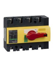 Рубильник Schneider Electric INTERPACT INS100 4P красный/желтый (28925)