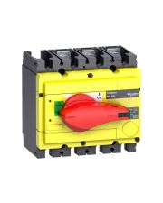 Выключатель-разъединитель Schneider Electric INS250 31124 160А 3P красный/желтый