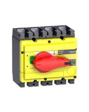 Выключатель-разъединитель Schneider Electric INS250 31125 160А 4P красный/желтый