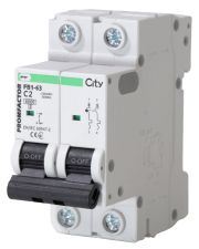 Автоматический выключатель Промфактор CITY FB1-63 2P C 2A 6кА (FB1CI2002)