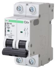 Автоматический выключатель Промфактор CITY FB1-63 2P C 3A 6кА (FB1CI2003)