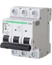 Автоматический выключатель Промфактор CITY FB1-63 3P C 2A 6кА (FB1CI3002)