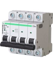 Автоматический выключатель Промфактор CITY FB1-63 4P C 2A 6кА (FB1CI4002)