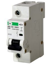 Автоматический выключатель Промфактор ECO FB1-125 1P C 40A 10кА (FB1C10040)