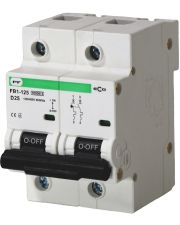 Автоматический выключатель Promfactor ECO FB1-125 2P D 25A 10кА (FB1D20025)