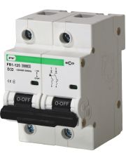 Автоматичний вимикач Promfactor ECO FB1-125 2P D 32A 10кА (FB1D20032)