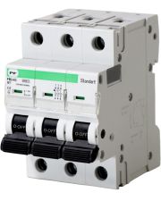 Автоматический выключатель Промфактор STANDART FB2-63 3P B 1A 6кА (FB2B3001)