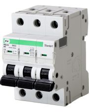 Автомат электрический Промфактор STANDART FB2-63 3P B 8A 6кА (FB2B3008)