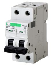Електроавтомат вимикач Промфактор STANDART FB2-63 2P C 4A 6кА (FB2C2004)