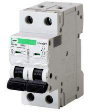 Електроавтомат вимикач Promfactor STANDART FB2-63 2P C 40A 6кА (FB2C2040)