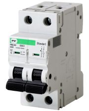 Автоматический выключатель Промфактор STANDART FB2-63 2P D 63A 6кА (FB2D2063)