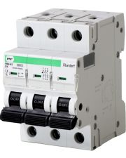 Автомат электрический Промфактор STANDART FB2-63 3P D 2A 6кА (FB2D3002)